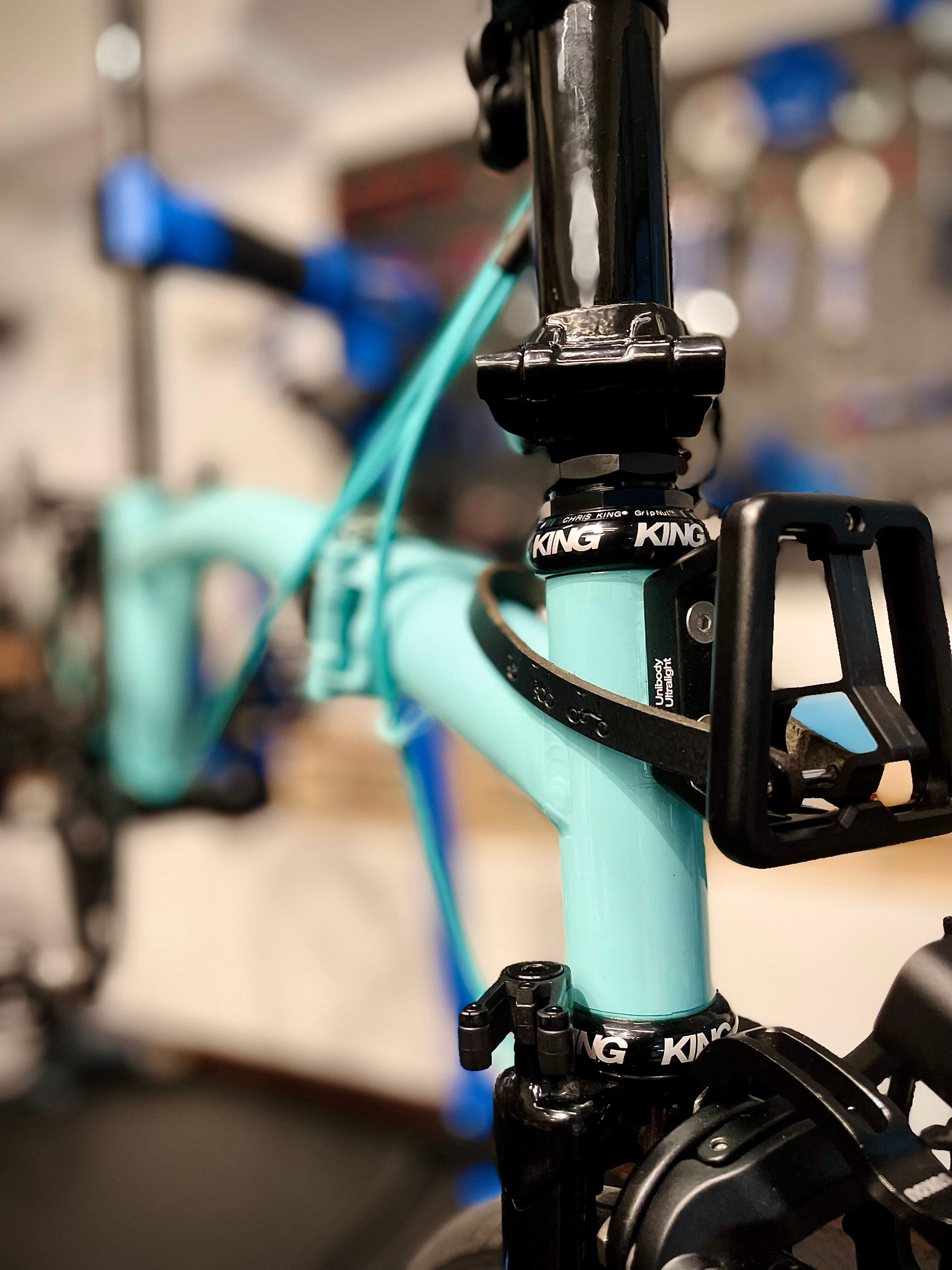 Jeu De Direction CHRIS KING GRIPNUT Fileté - 1-1/8 - Pour Brompton - NEUF