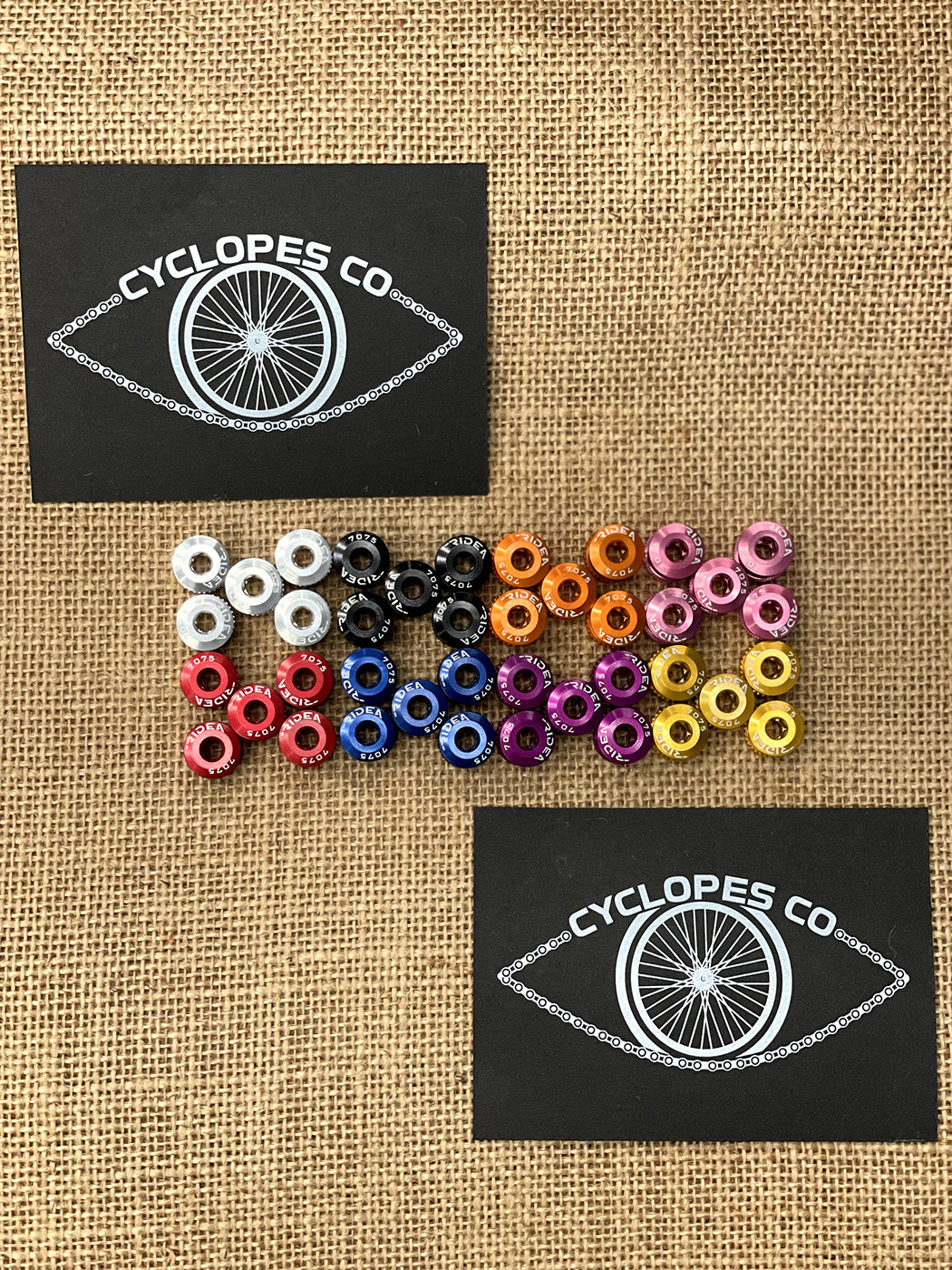 Ridea Chain Ring Bolts – Cyclopes Co